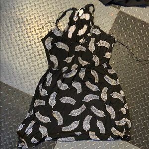 Mini printed dress